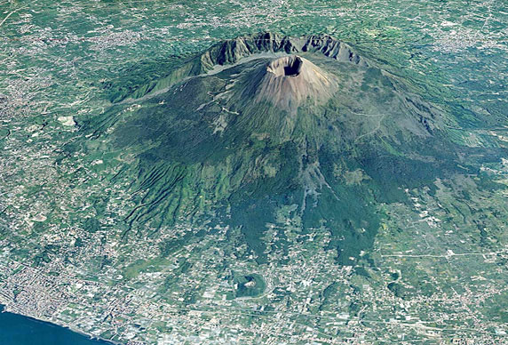 La Erupción del Vesuvio del 79 dC (Fotos impresionantes)